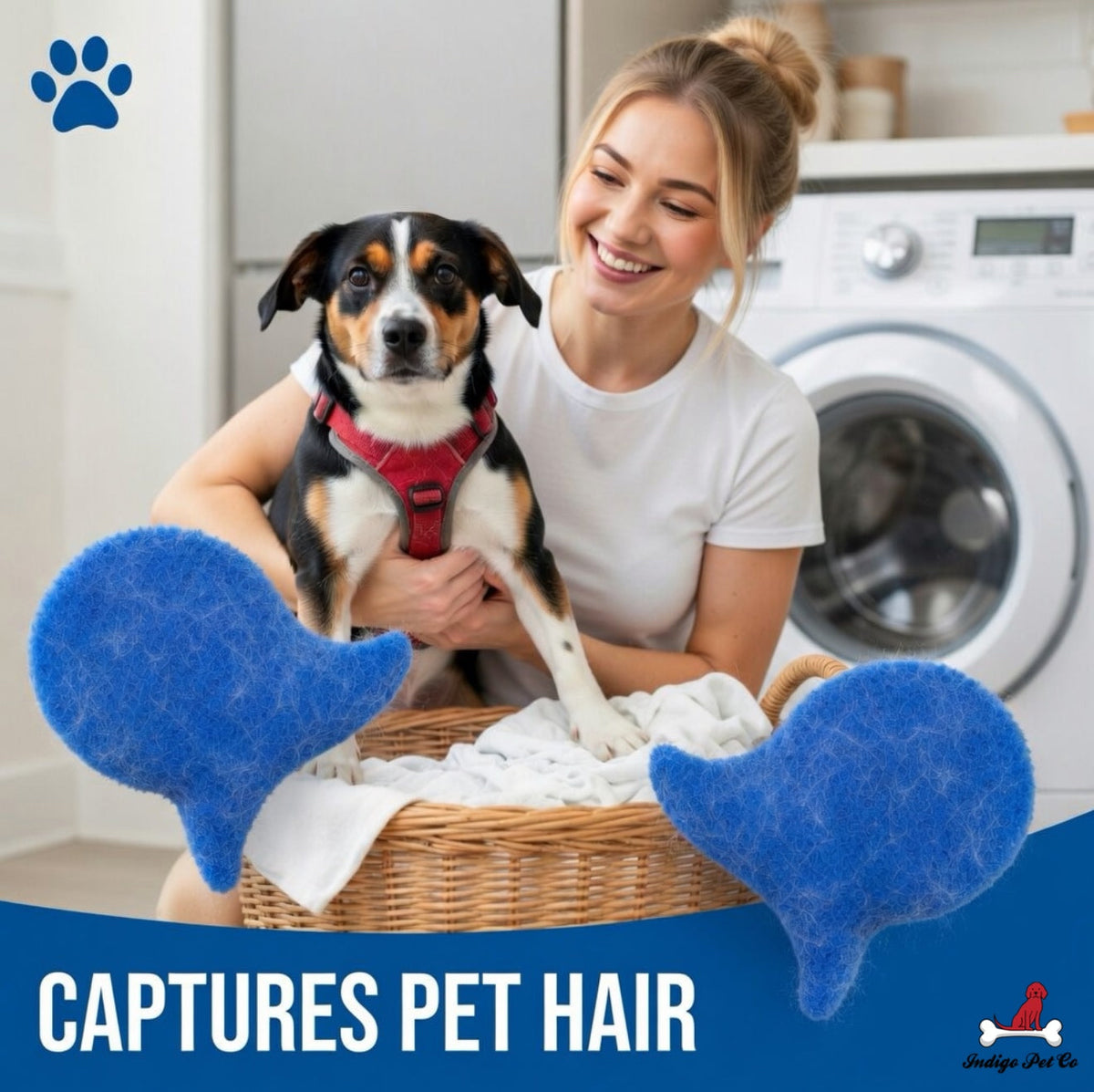 Indigo Pet Co laundry fish — product view 12
