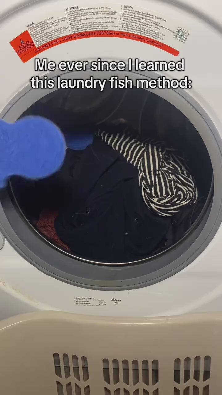 Taylor shares Laundry Pet Hair Removal Fish
